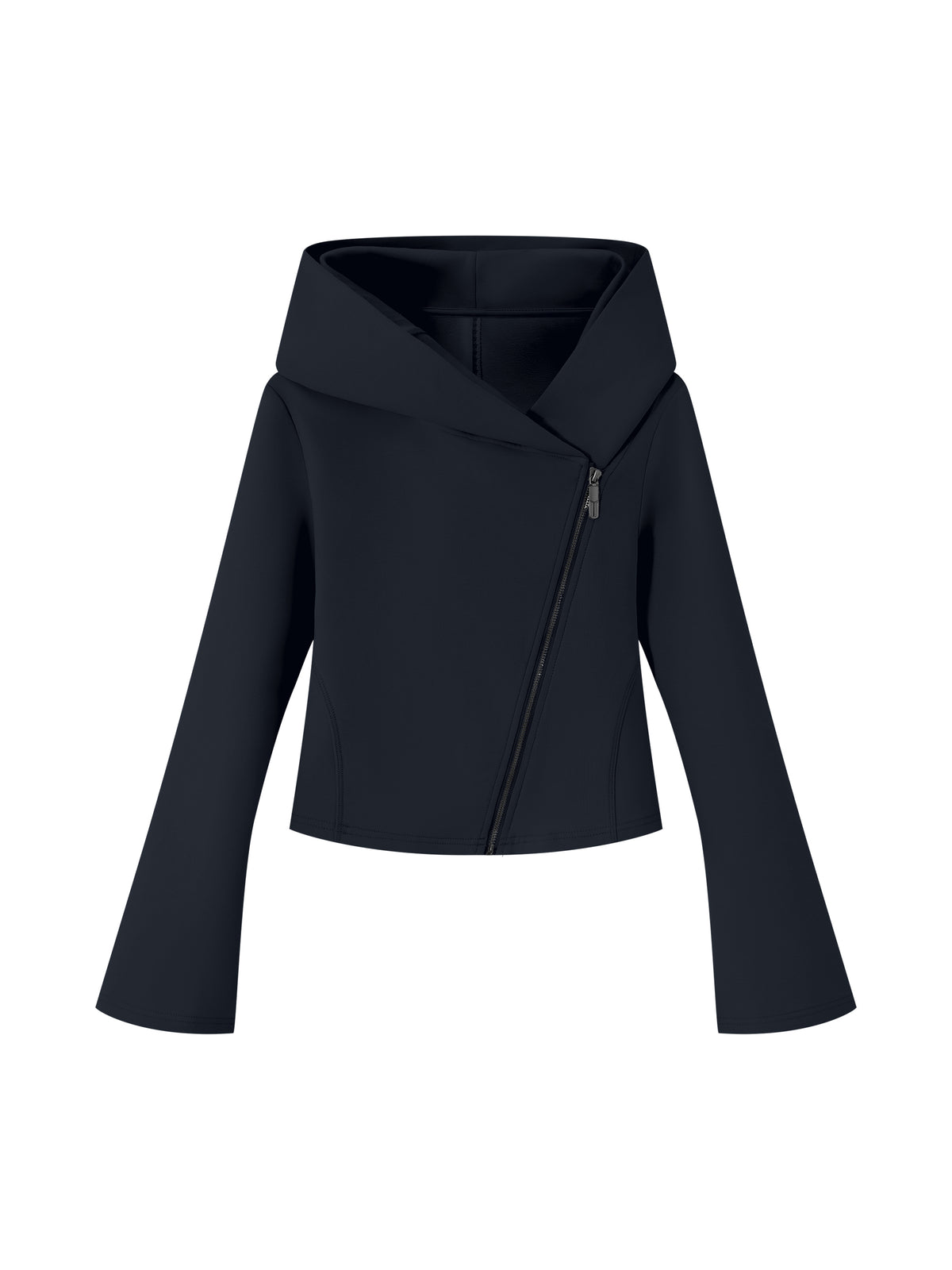 Bell Sleeve Full Zip Hoodie