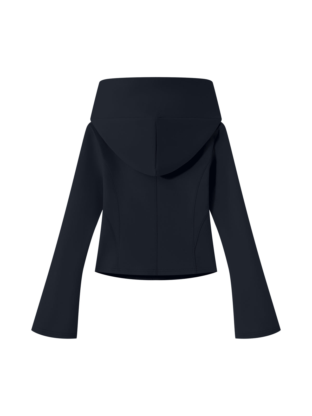 Bell Sleeve Full Zip Hoodie