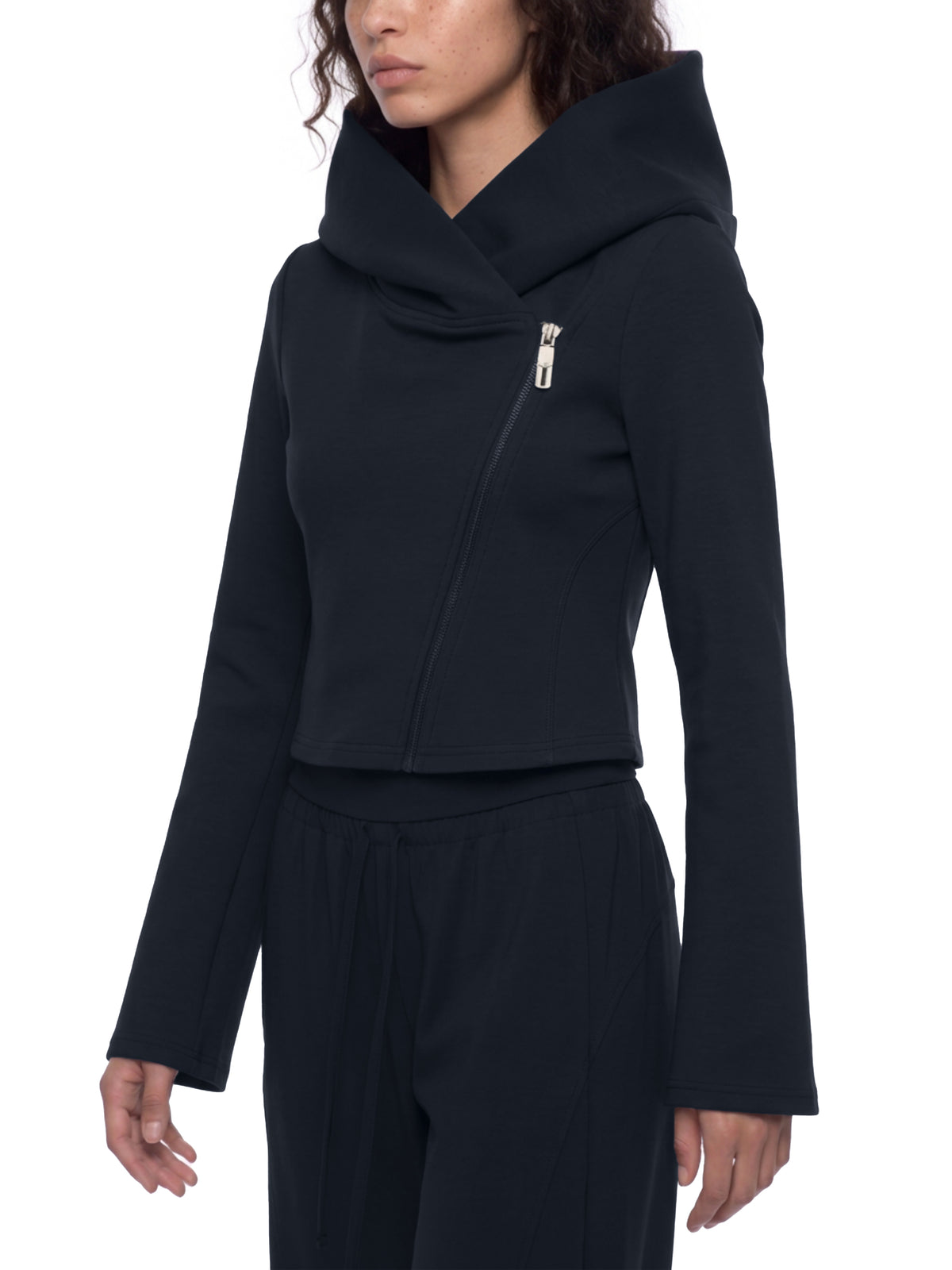 Bell Sleeve Full Zip Hoodie